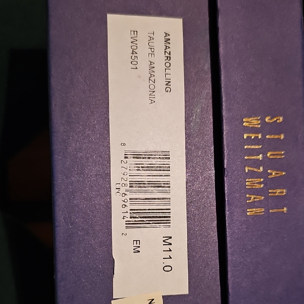 Stuart Weitzman Taupe Amazonia Footwear